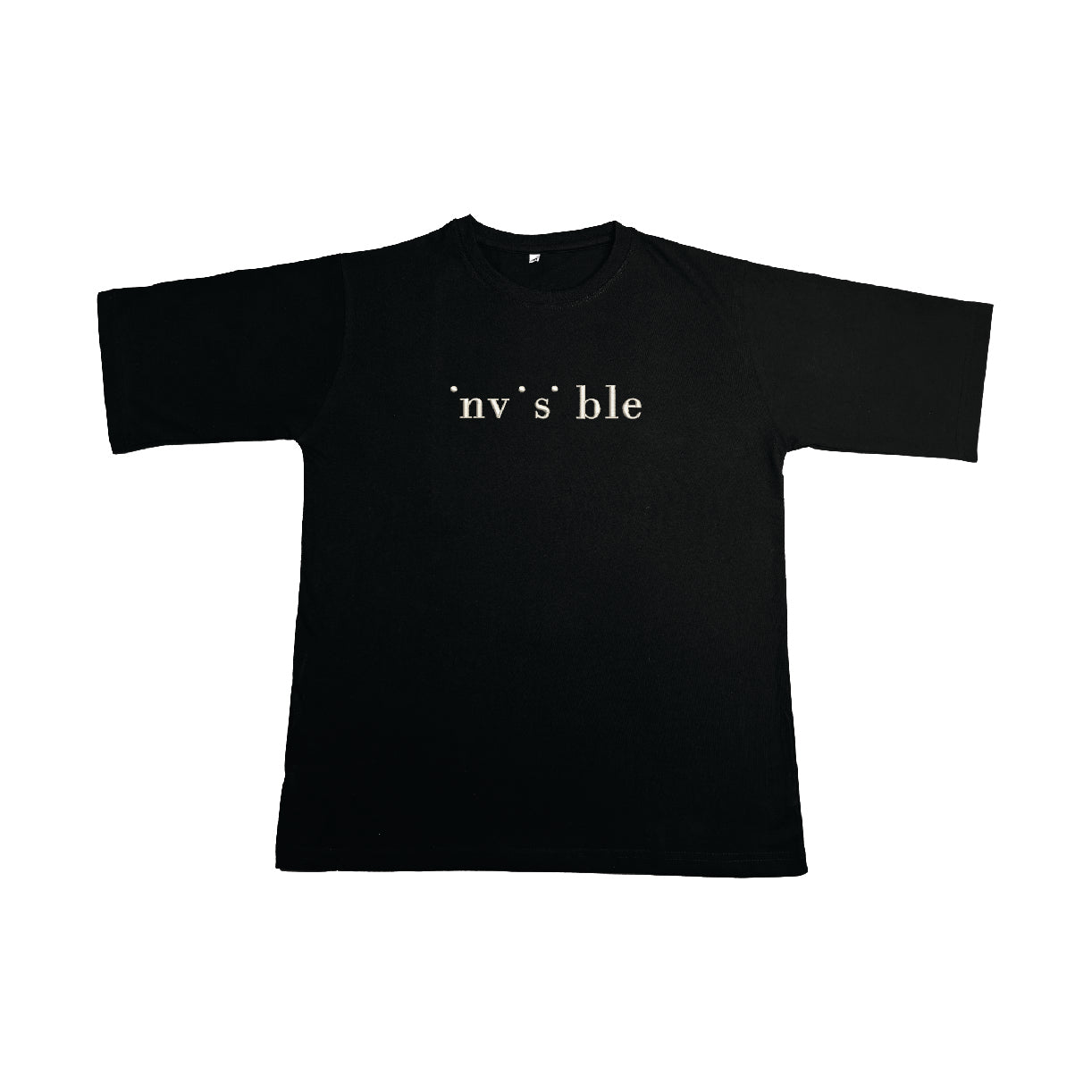 Invisible Embroidered Oversize T-Shirt