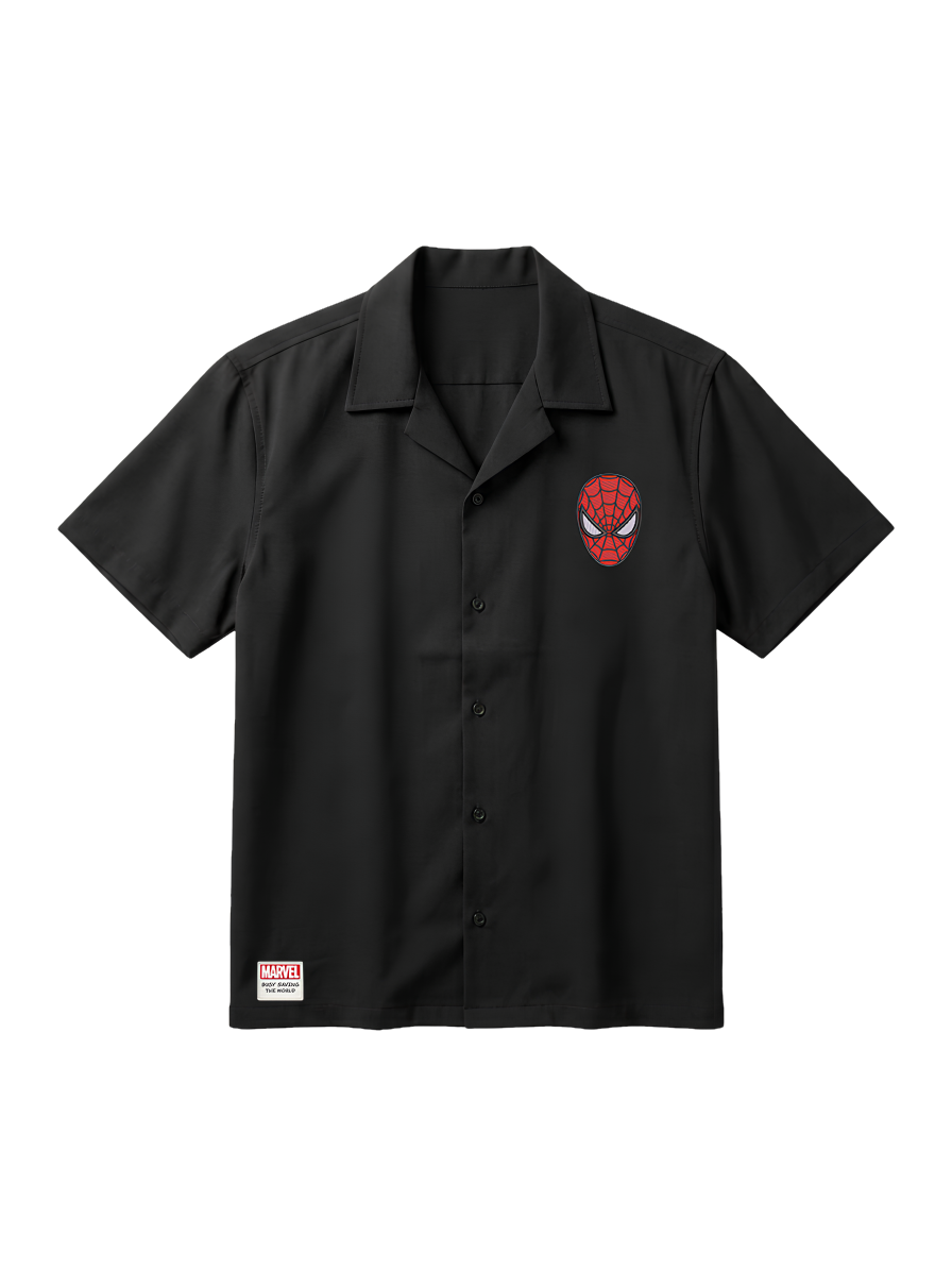 Spiderman Embroidered Shirt
