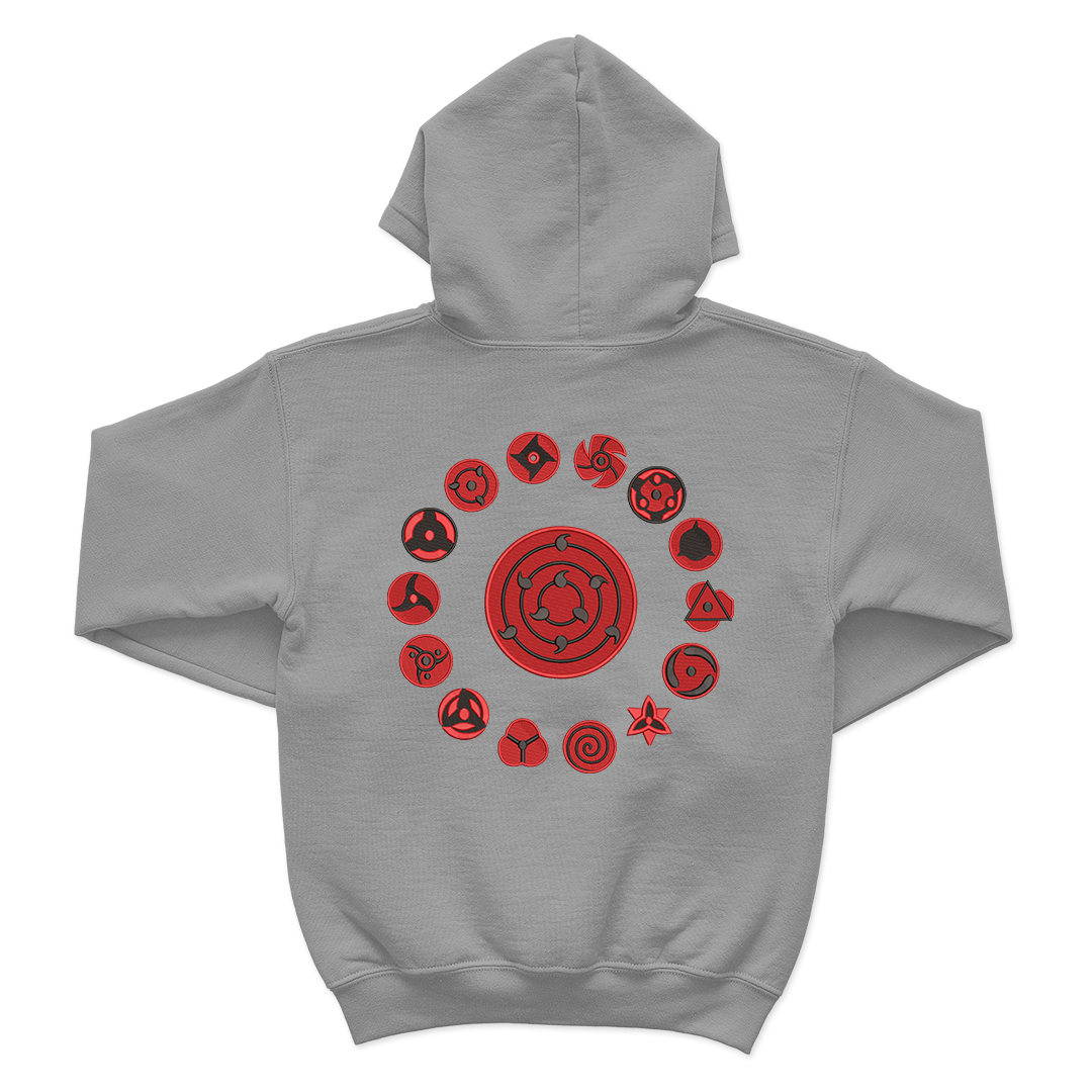 The Uchiha  Embroidered Hoodie