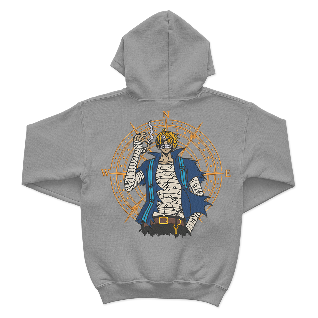 Sanji Embroidered Hoodie