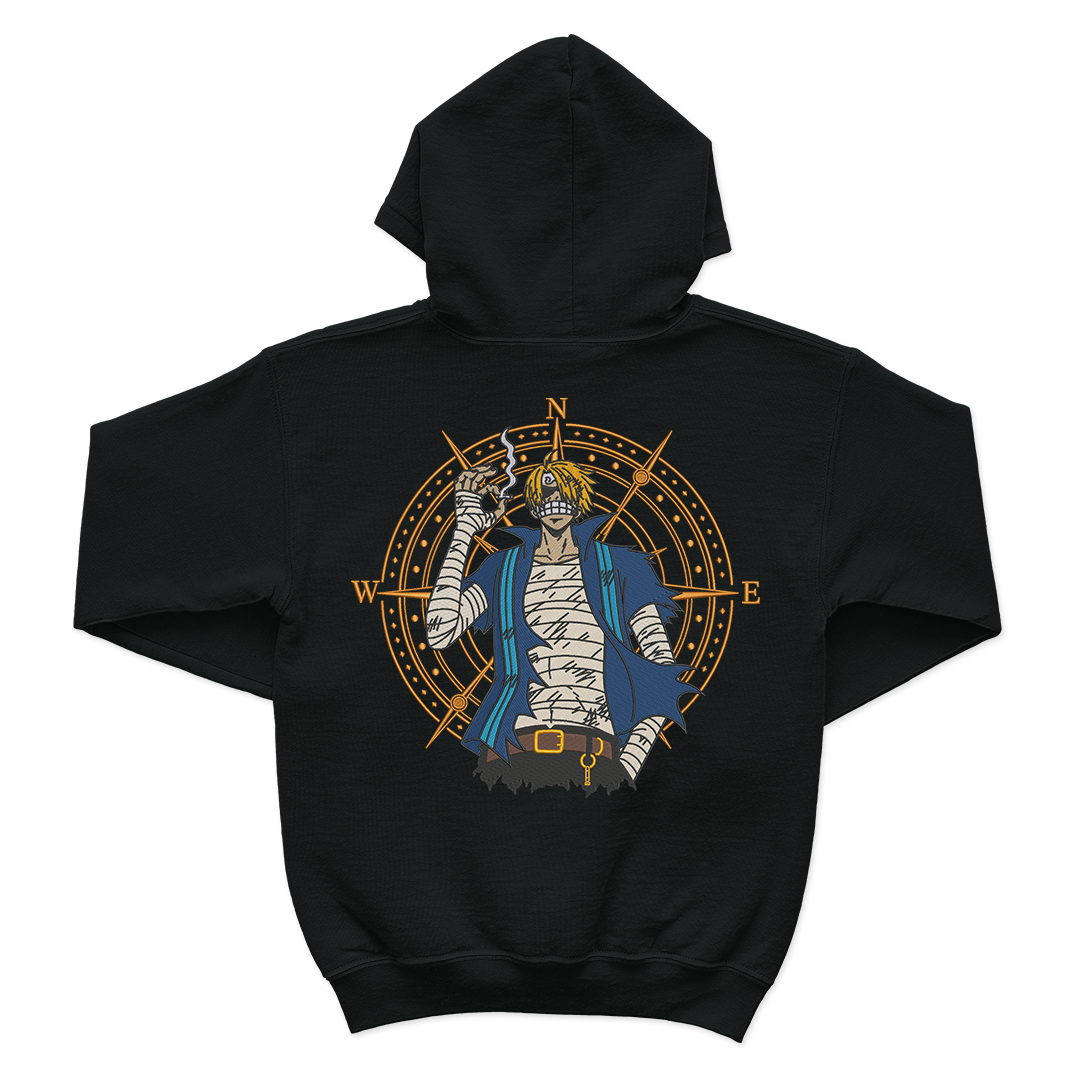 Sanji Embroidered Hoodie