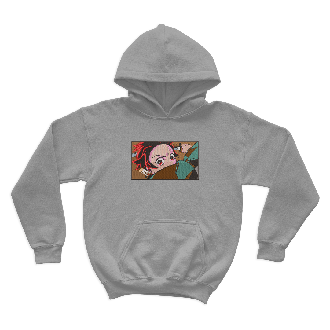 Tanjiro Comado Embroidered Hoodie