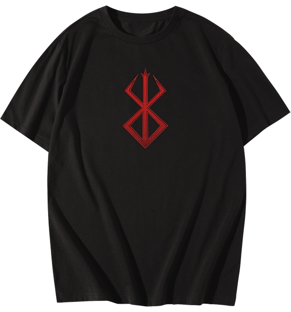 Mark of sacrifice Embroidered Oversize T-Shirt