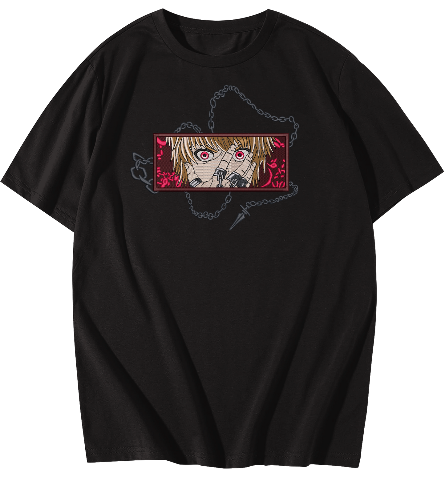 Kurapika Embroidered Oversize T-Shirt– Bearbroidery Clothing