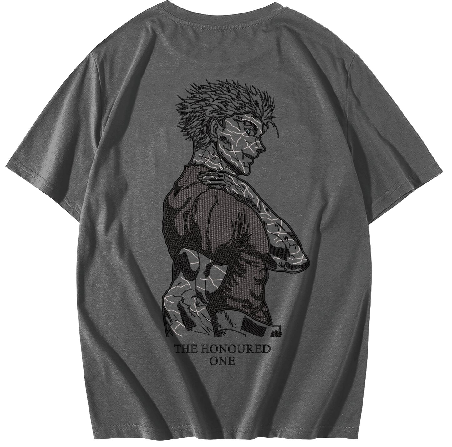 The Honoured One Embroidered Oversize T-Shirt– Bearbroidery