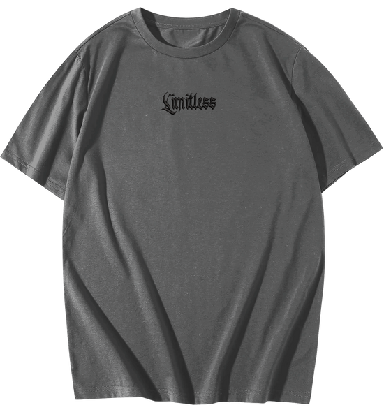 HUAT Édition Limitée Embroidery Unisex Oversize Tee (White)