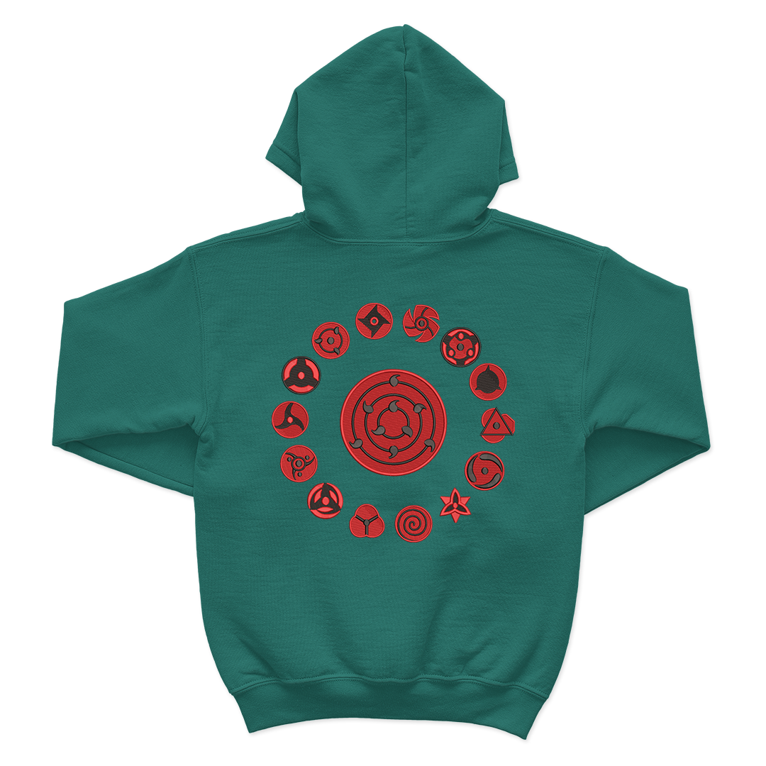 The Uchiha  Embroidered Hoodie