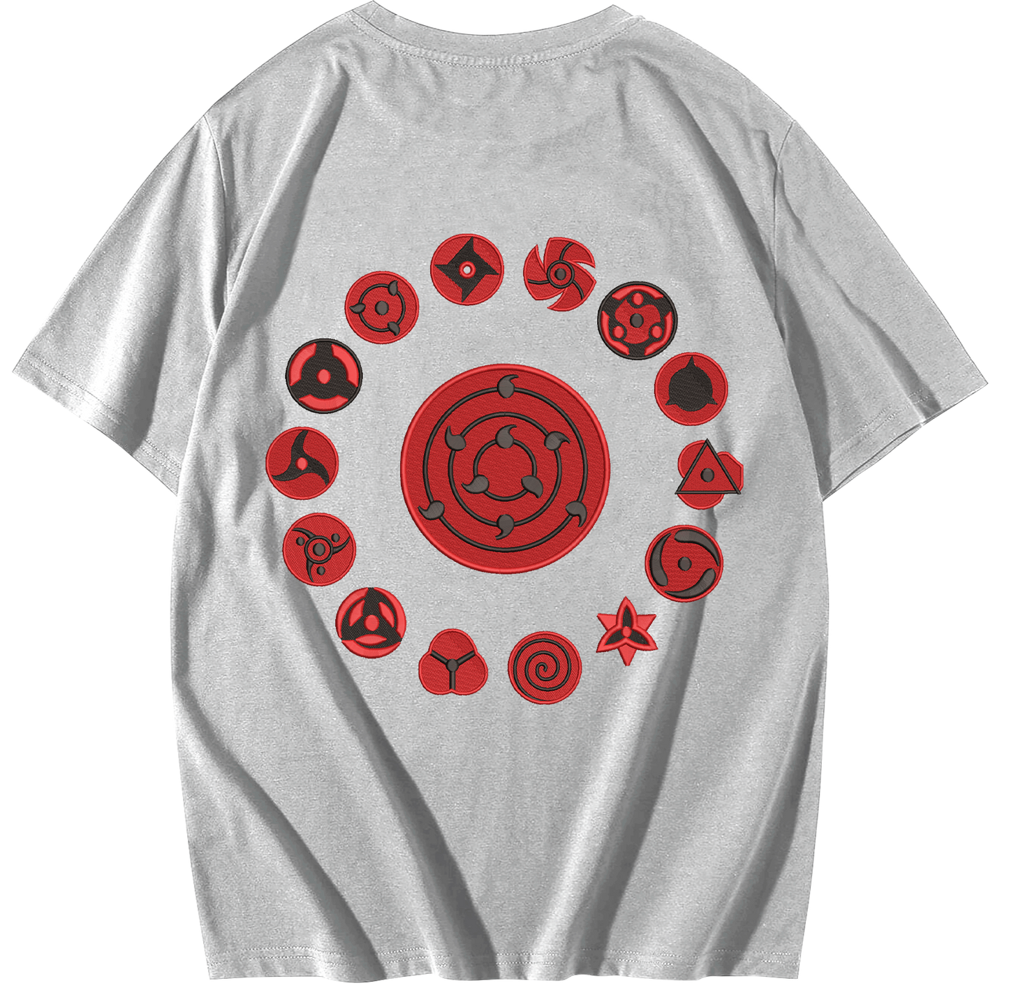 The Uchiha  Embroidered Oversize T-Shirt