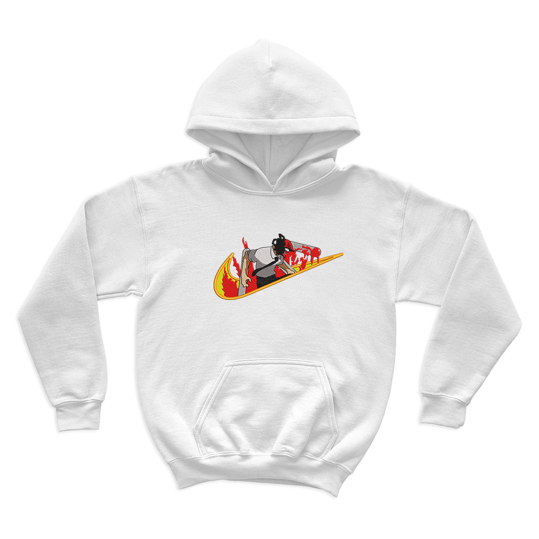 Nike X Chainsaw Man  Embroidered Hoodie