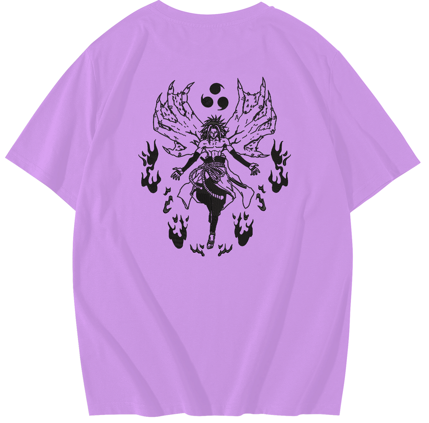 Sasuke Embroidered Oversize T-Shirt