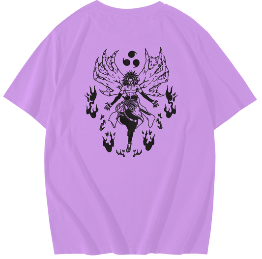 Sasuke Embroidered Oversize T-Shirt