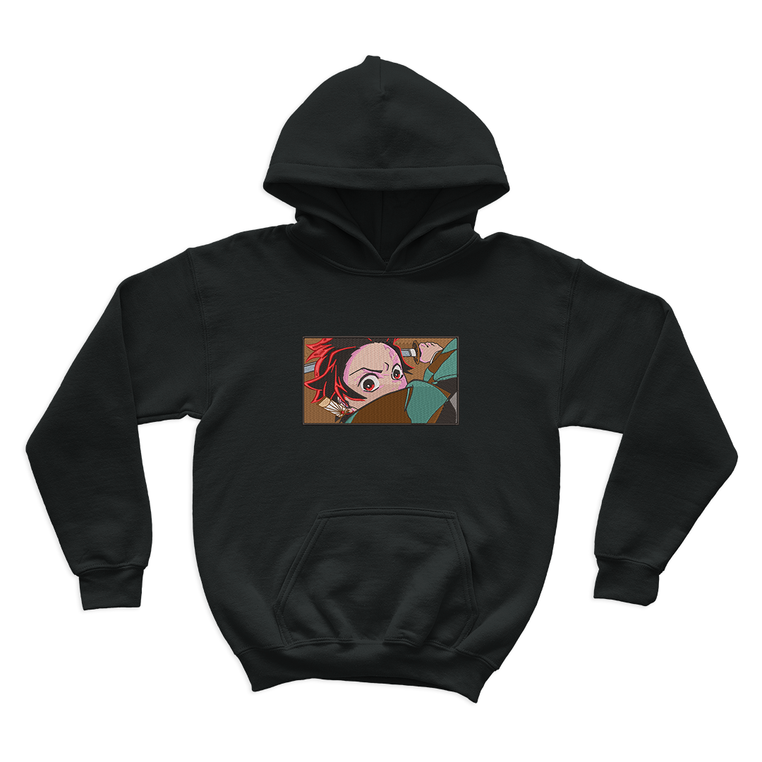 Tanjiro Comado Embroidered Hoodie