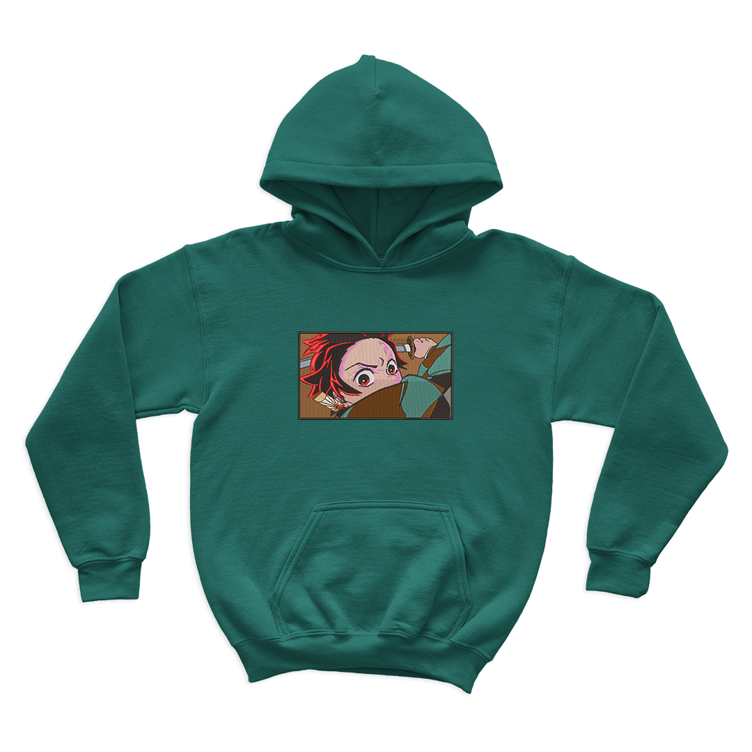 Tanjiro Comado Embroidered Hoodie